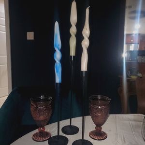 Twisted Decor Tapered Candles